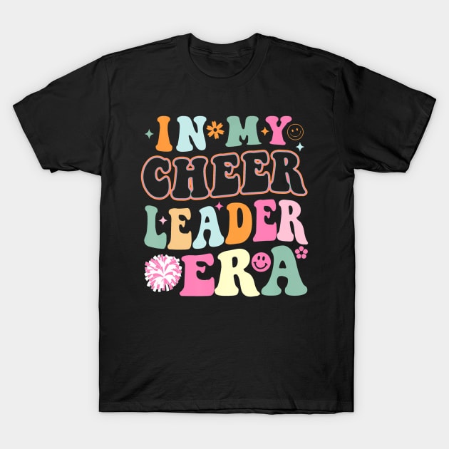 In My Cheer Leader Era Cheerleading Girls Teens Youth T-Shirt by Cristian Torres